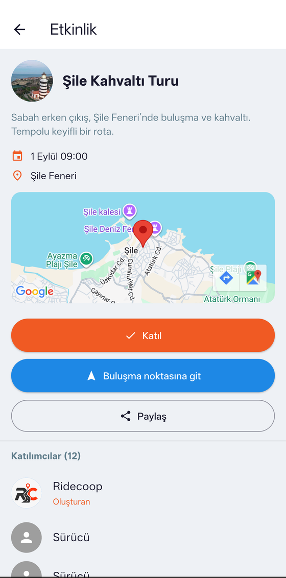 Etkinlikler ve buluşmalar